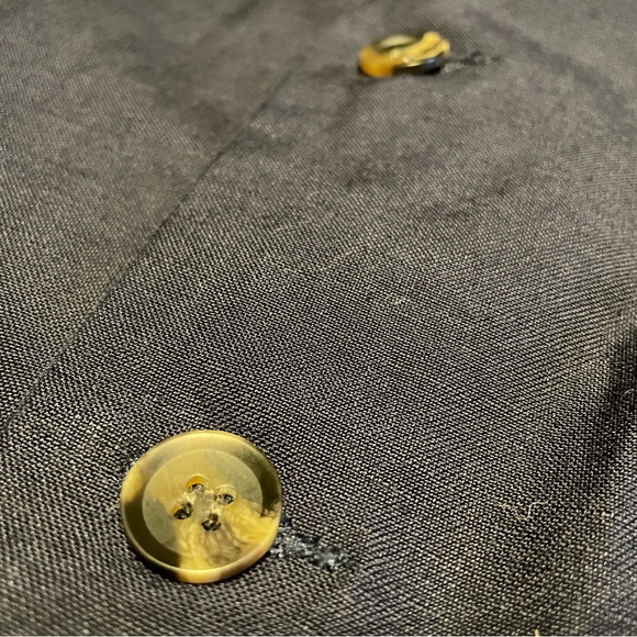 Navy cotton blazer, Bardot Junior, boys size 10 - Picture 5 of 6